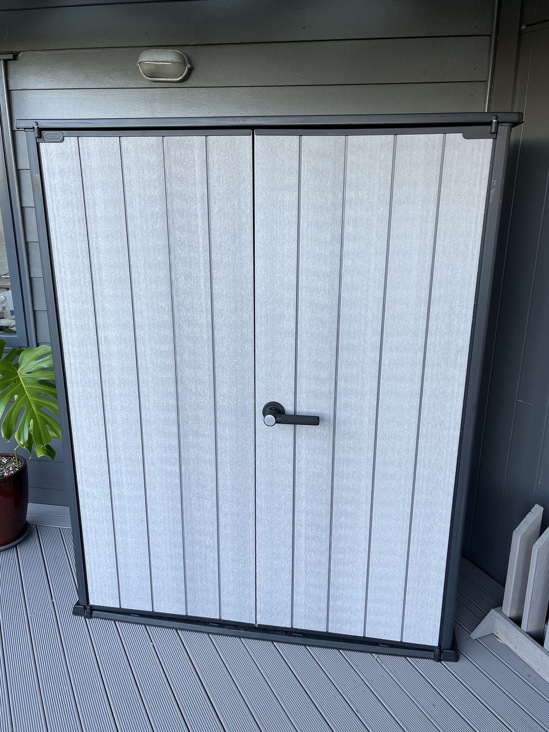 Customer photo review of High Store Plus Shed
