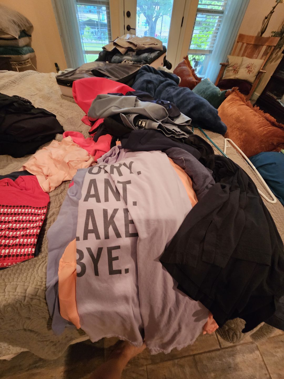 Customer photo review of Sorry Can't Lake Bye