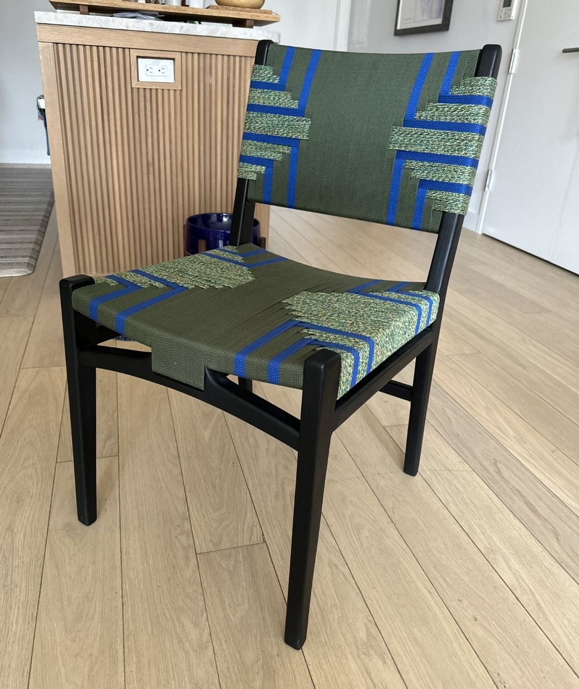 Customer photo review of Chontales Dining Chair | Emerald Coast Pattern