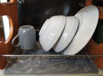 Customer photo review of UltraAbsorb Pro - Tapis Auto-Séchant Suprême