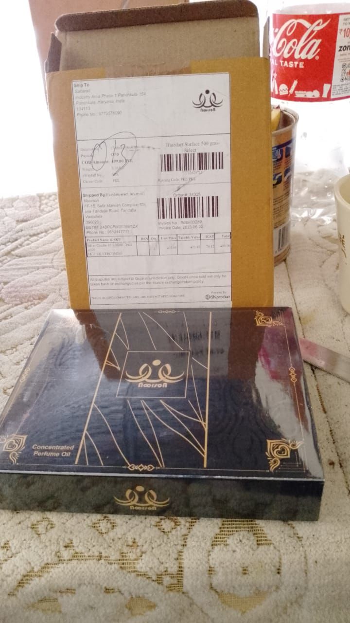 Customer photo review of Silver Combo (05 x 06Ml : Pack of 05)