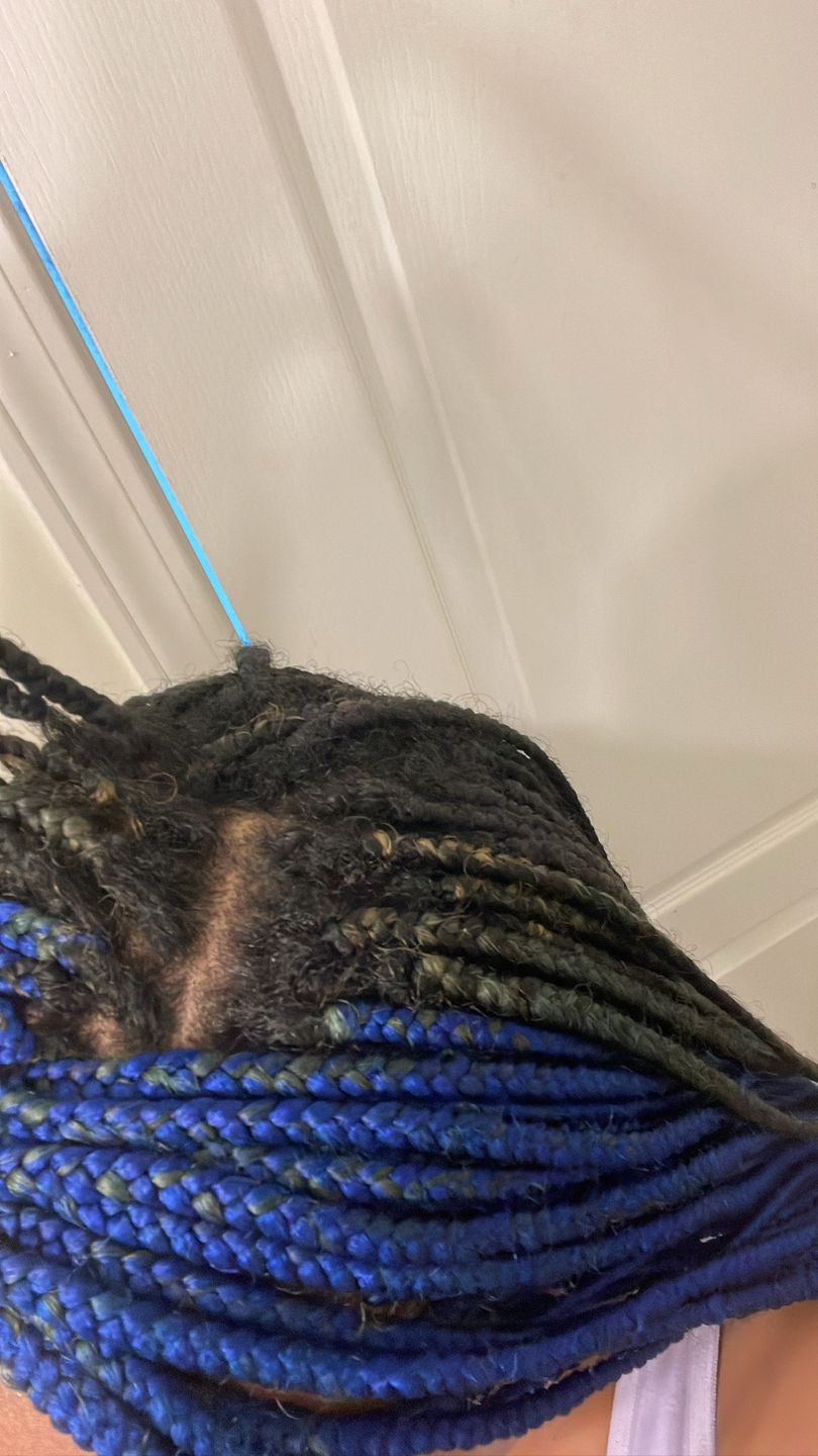 Customer photo review of Healthy Hair & Lashes bundle