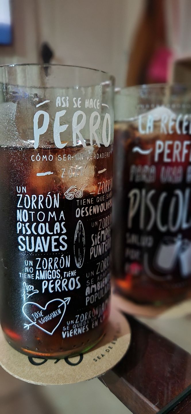 Customer photo review of Piscoleros Juego de 6 Vasos