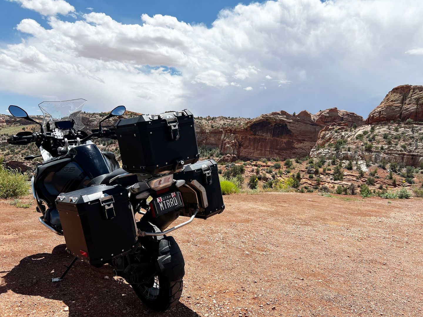Customer photo review of Side Stand Foot Extension BMW R1200 GS Adventure / BMW R1250 GS Adventure