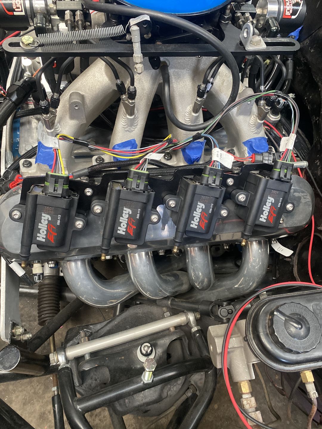 Customer photo review of Smart Coil IGN1A Coil Bracket Mounting Kit for Motion Billet Valve Covers 10-12009