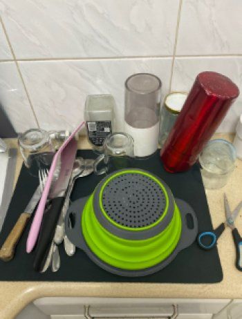 Customer photo review of UltraAbsorb Pro - Tapis Auto-Séchant Suprême