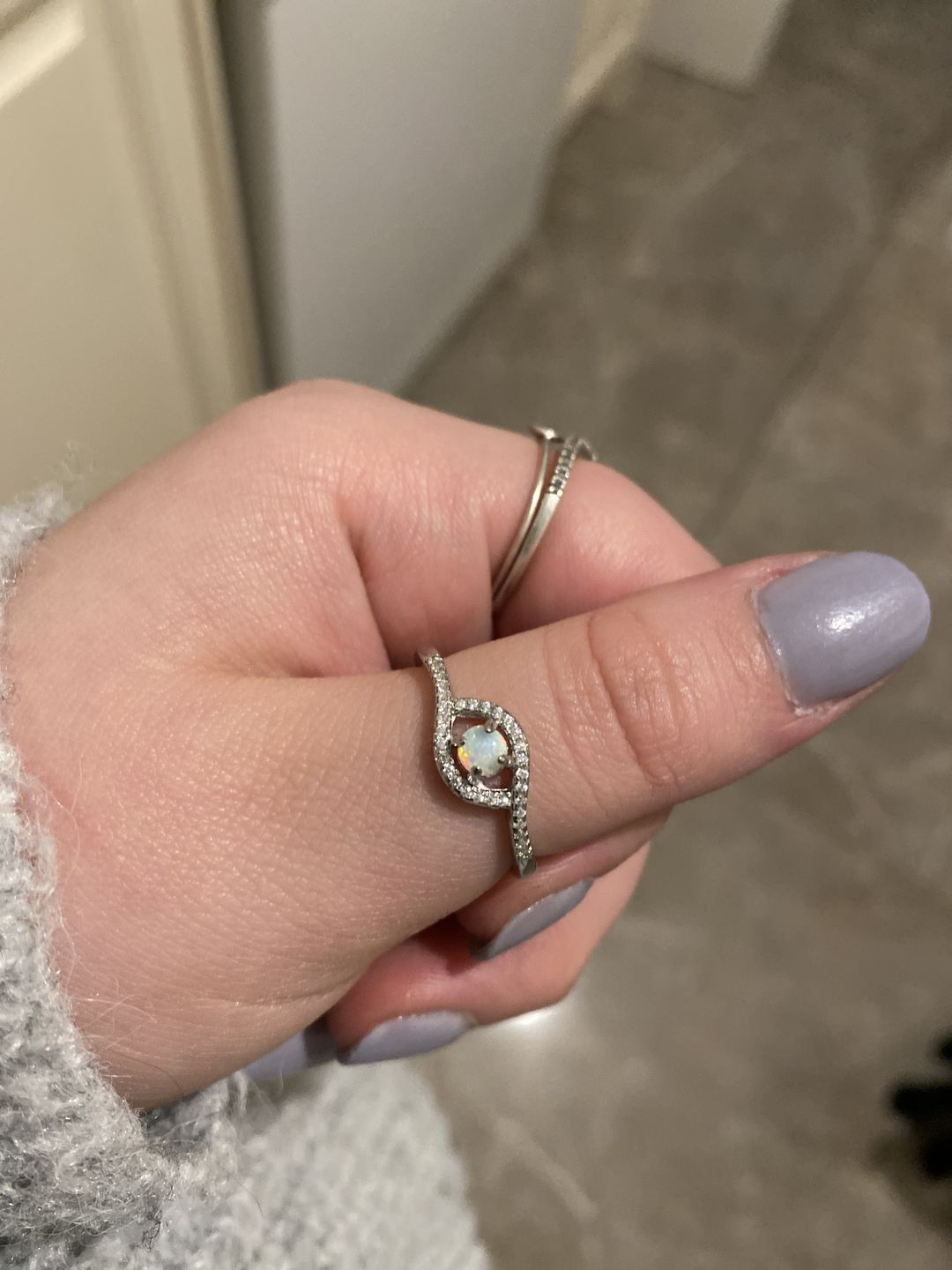 Customer photo review of Stardust Opal (Bath Bomb)