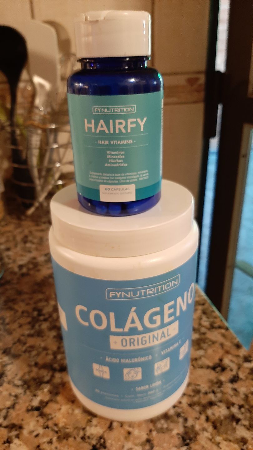 Customer photo review of Match Belleza - Vitaminas Hairfy + Colágeno Hidrolizado