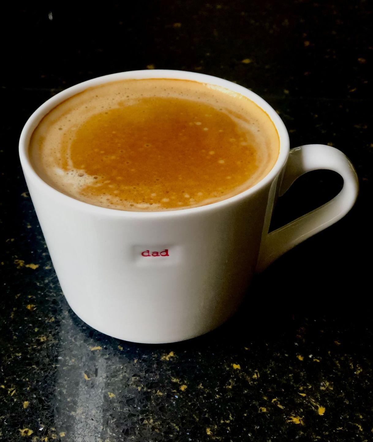 Customer photo review of Signature Espresso Decaffeinated Coffee Blend - Swiss Water Decaf Process - Strength 5 - Decadent Decaf