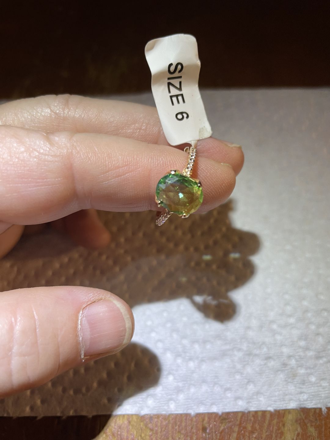 Customer photo review of Surprise Jewelry Candle