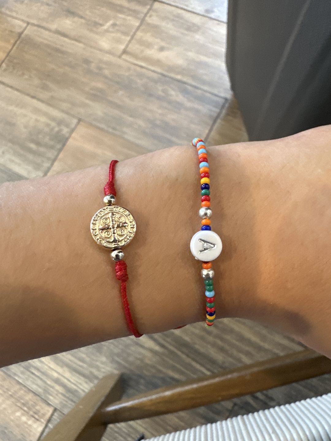 Customer photo review of Pulsera San Benito
