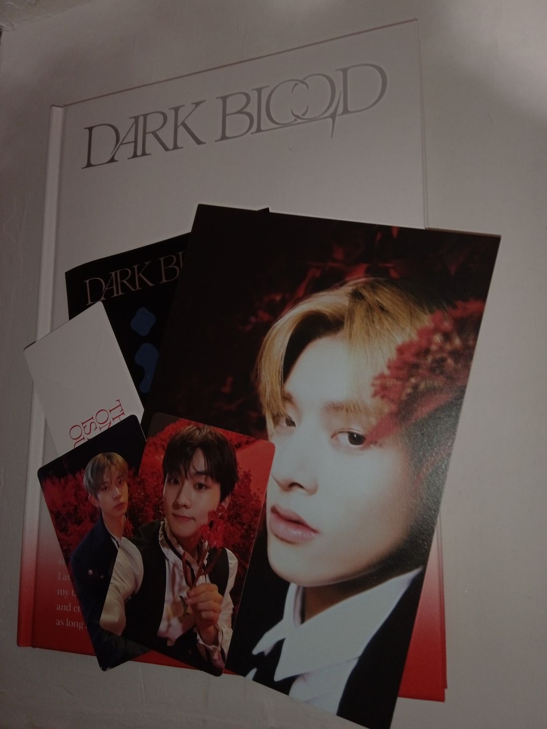 Customer photo review of ENHYPEN - DARK BLOOD ALBUM NO P.O.B VER.