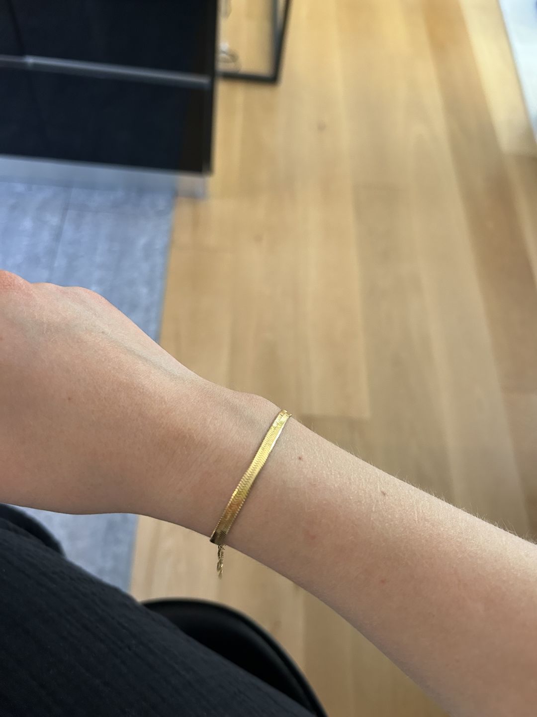 Customer photo review of Ivy - Snake Chain Bracelet Stainless Steel