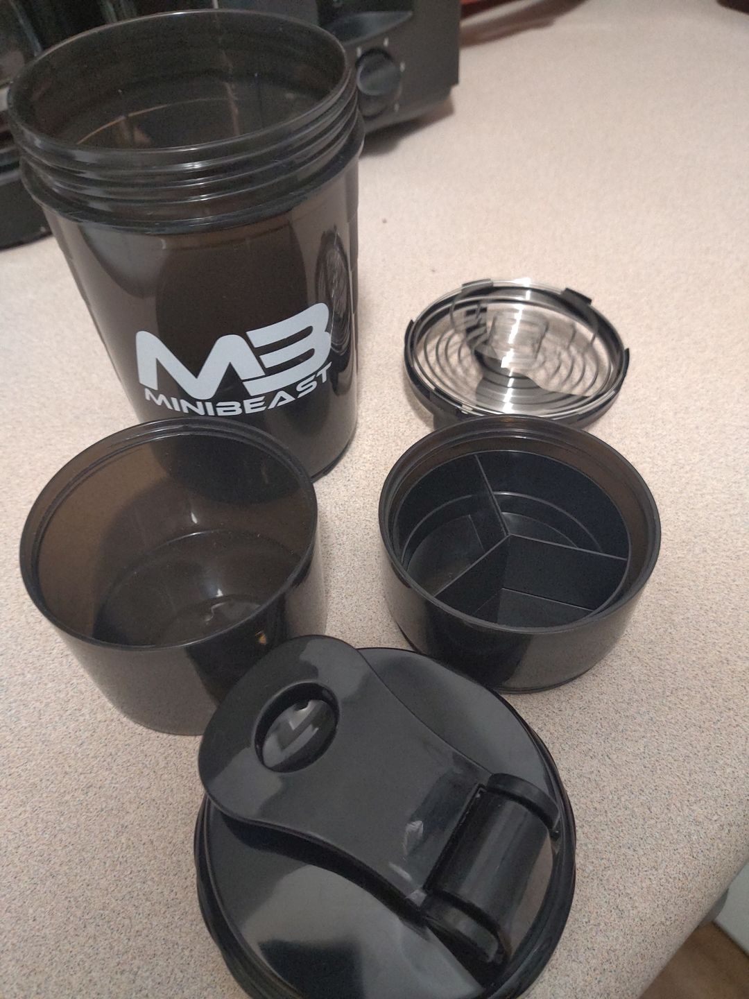 Customer photo review of Storage Shaker Stack