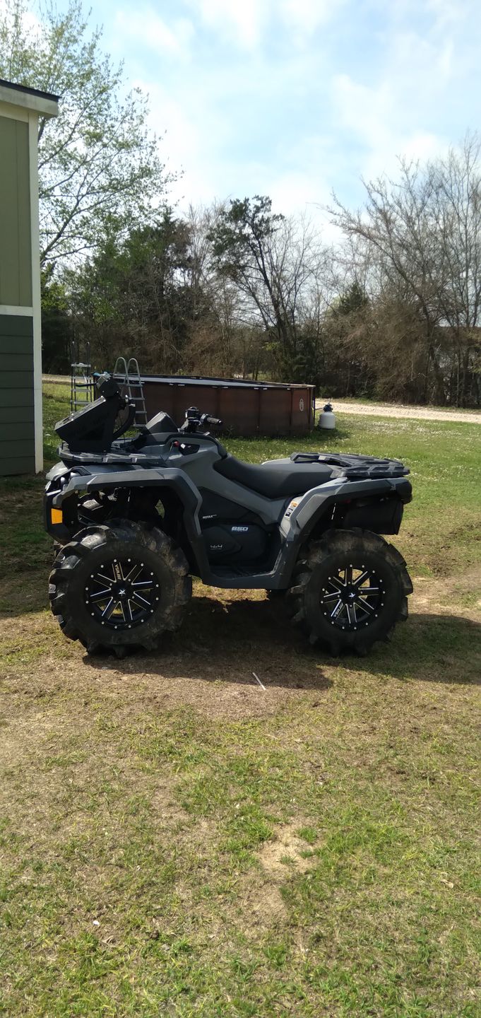 Customer photo review of 2-Inch Lift Kit for Can-Am Outlander 650/850/1000R & MAX (2019+)