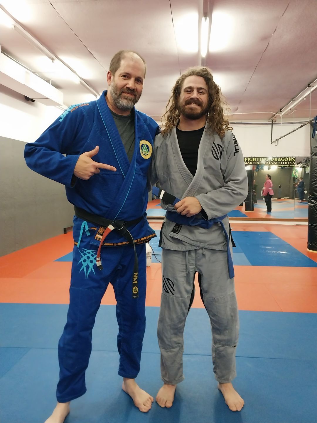 Customer photo review of Jaguar Classic - Custom Name And Logo Brazilian Jiu Jitsu Kimono BJJ Gi Uniform