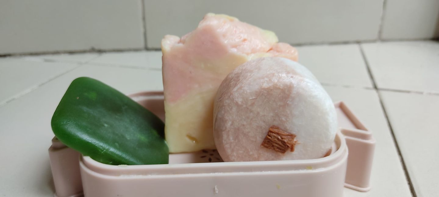 Customer photo review of Anti Ageing Body Bar with Himalayan Sea Salt and Guava Extract