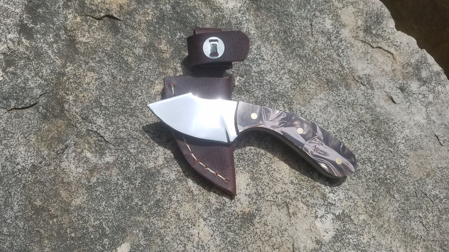 Customer photo review of Knife Polishing Kit
