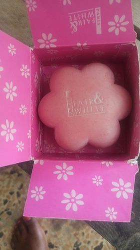 Customer photo review of Fair & White So White Exfoliating Soap - Gentle Cleansing Bar - 200g / 7 oz