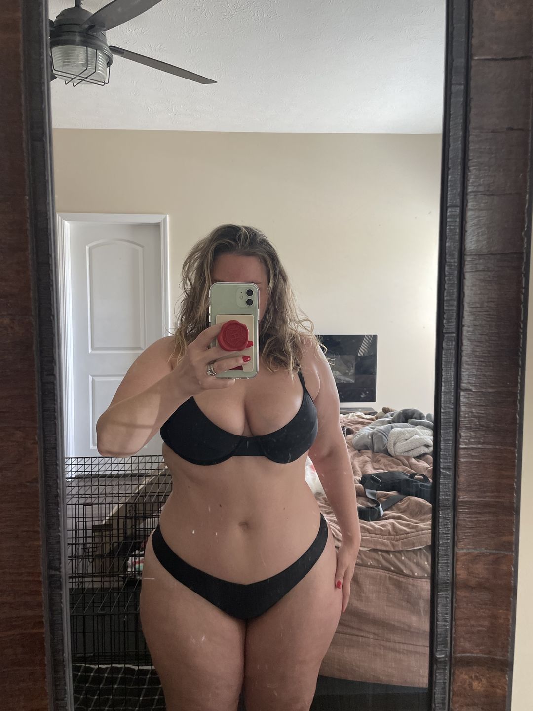 Customer photo review of Nova Underwire Bra - Black