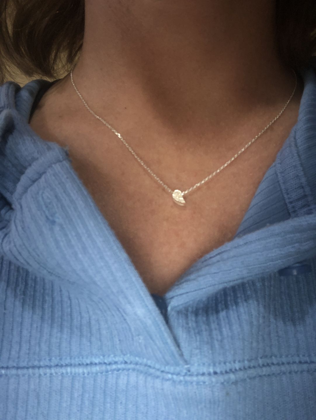 Customer photo review of always near memorial necklace
