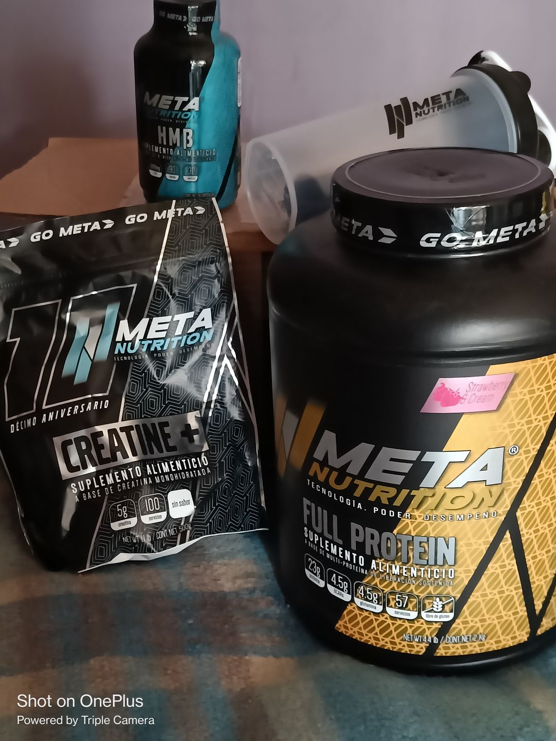 Customer photo review of PACK - GANANCIA MUSCULAR FULL