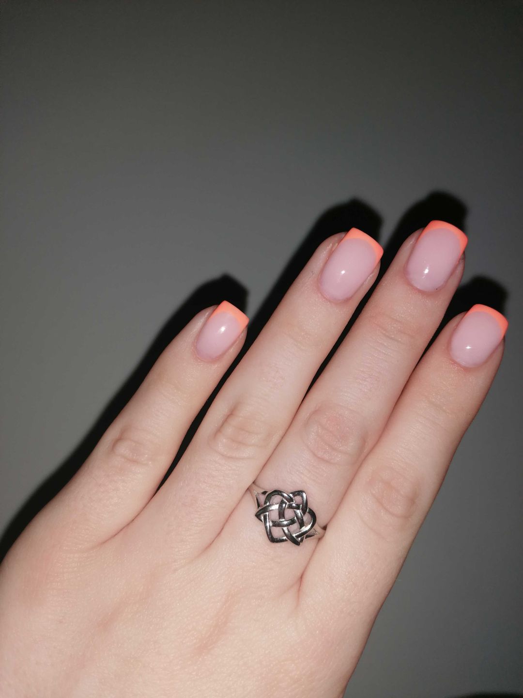 Customer photo review of 925 Sterling Silver Celtic Trinity Knot Ring