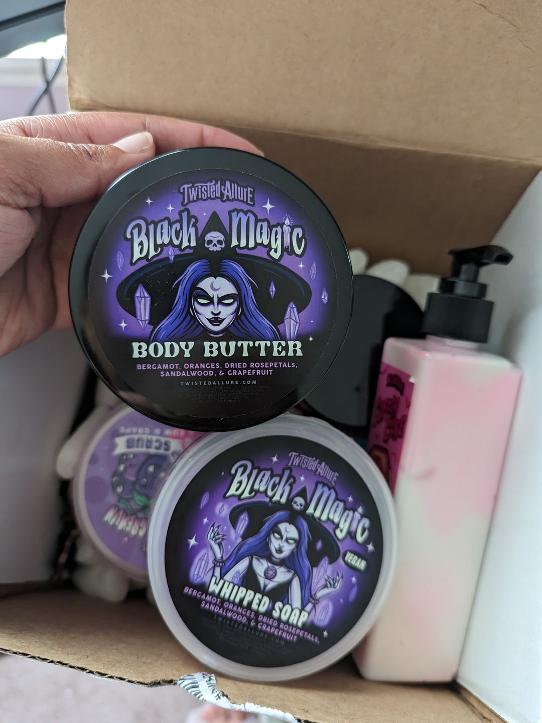 Customer photo review of Black Magic Body Butter