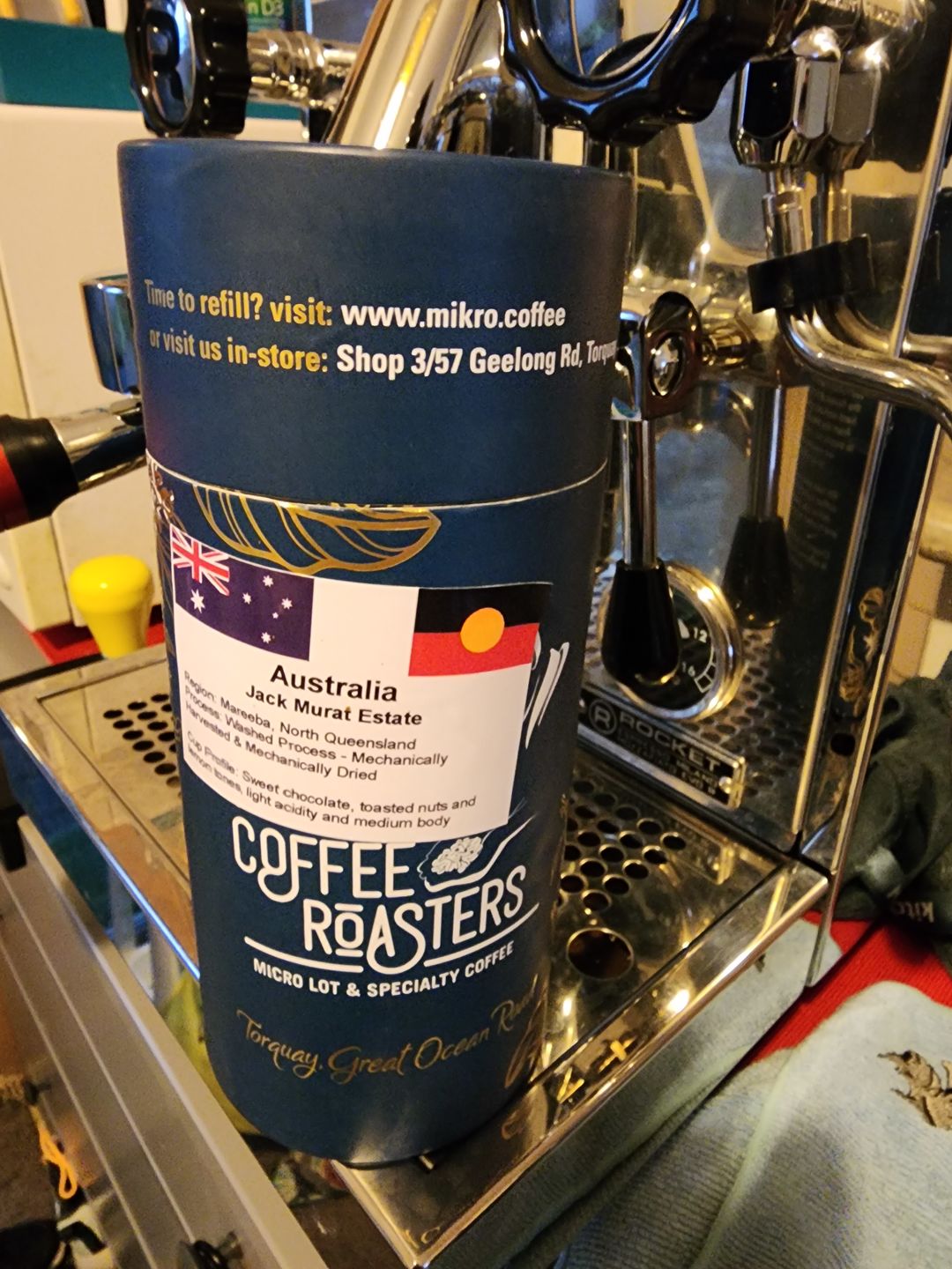 Customer photo review of Australian Grown Coffee - Jack Murat Coffee Farm