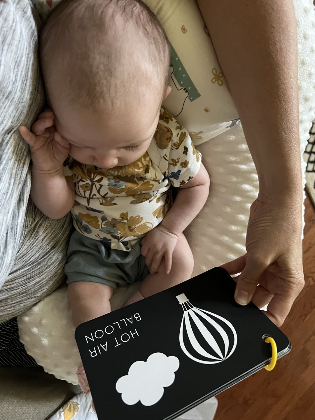 Customer photo review of High-Contrast Vision Development Cards