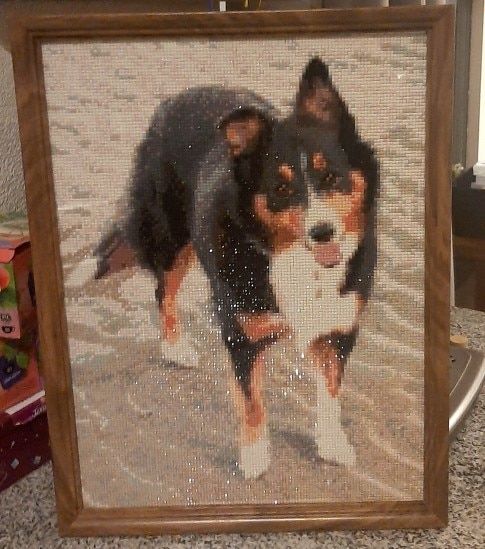 Customer photo review of DIAMOND PAINTING | DEIN WUNSCHMOTIV
