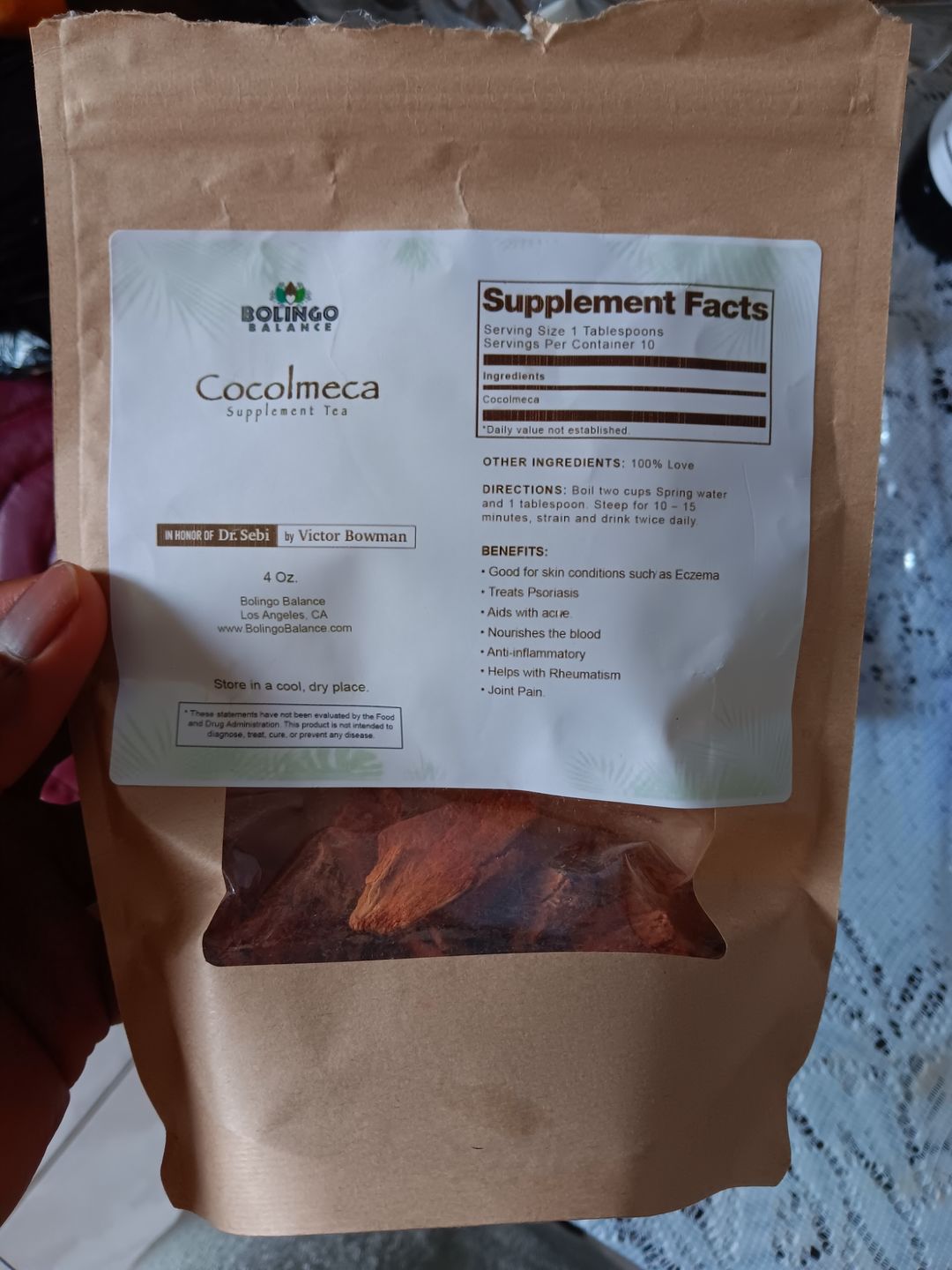 Customer photo review of COCOLMECA