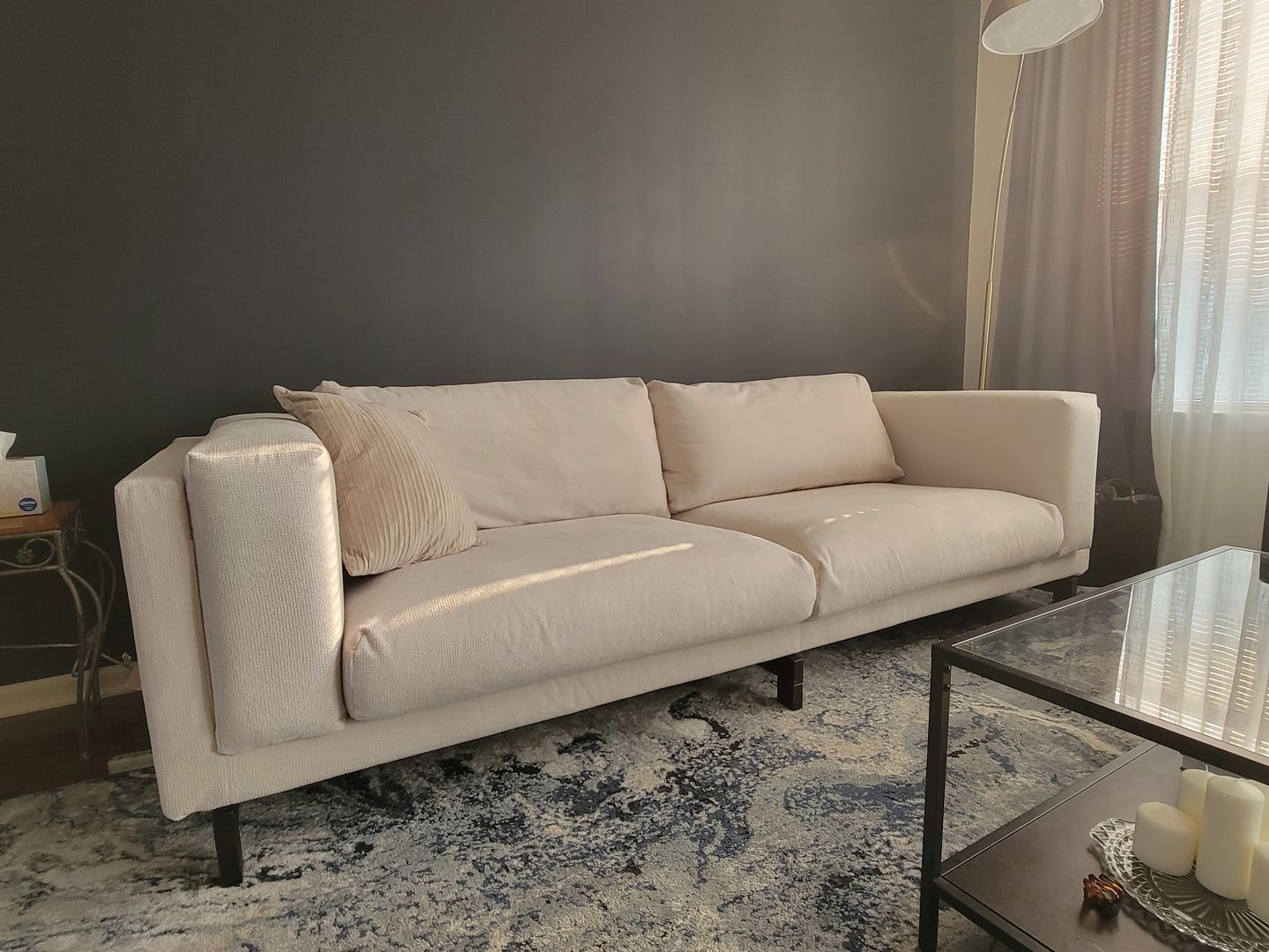 Customer photo review of NOCKEBY 3 Seat IKEA Sofa Cover