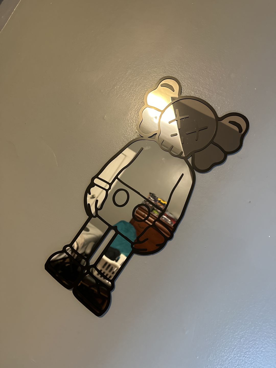 Customer photo review of Kaws Mirror