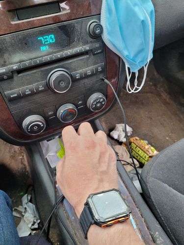 Customer photo review of QuickRelease™ Safety Strap [Free]