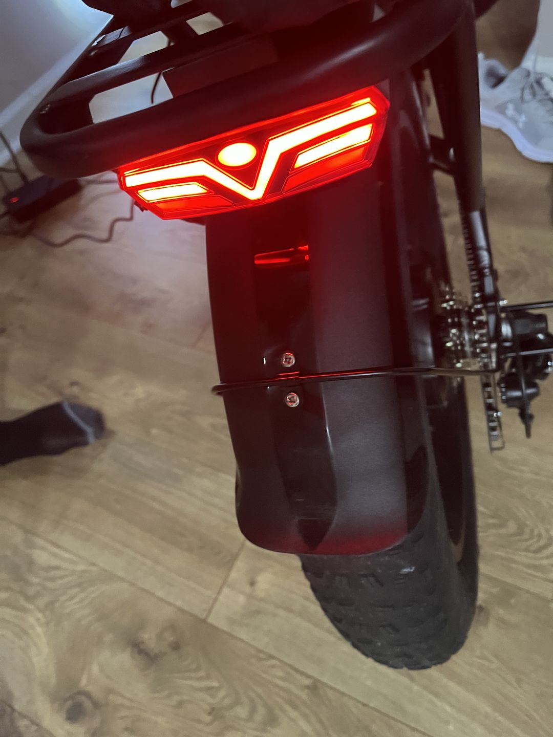 Customer photo review of U7 Step-thru Foldable Fat Tire Electric Bike