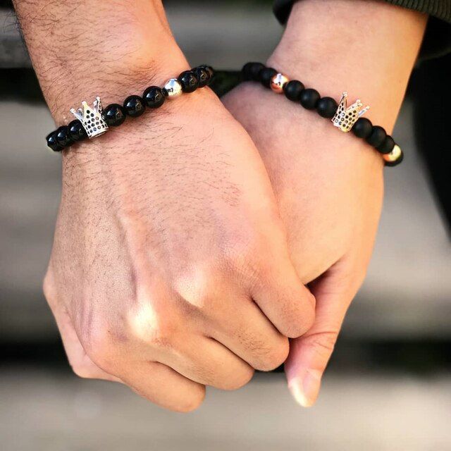 Customer photo review of Her King His Queen Bracelets