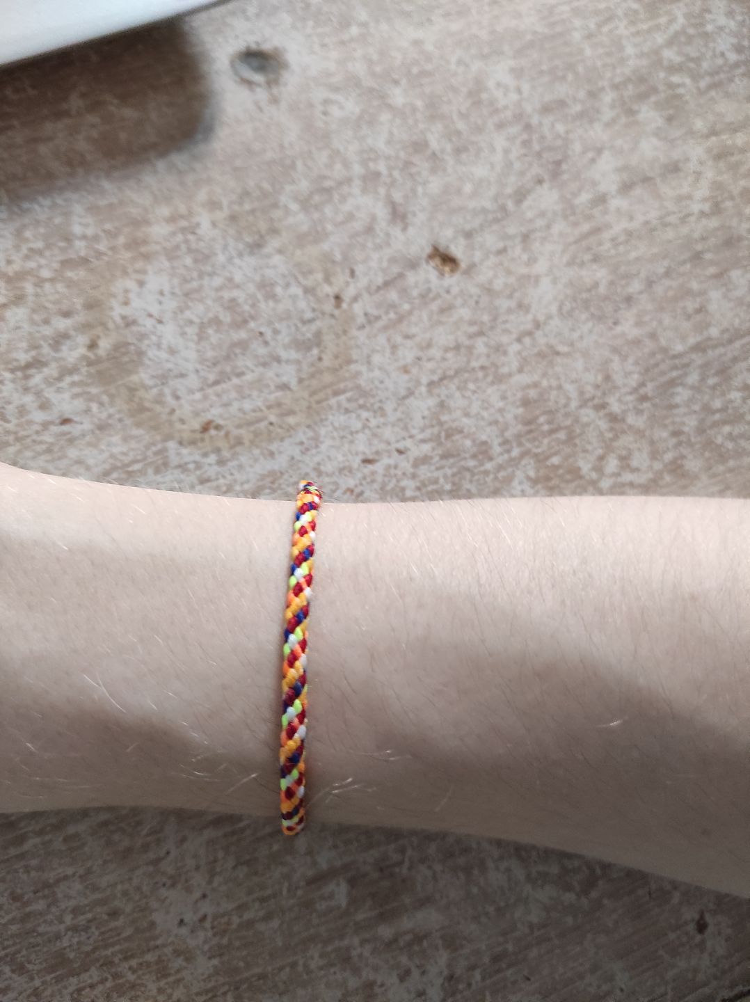 Customer photo review of Bracelet bouddhiste porte bonheur bénit par le Vénérable LP Sao.