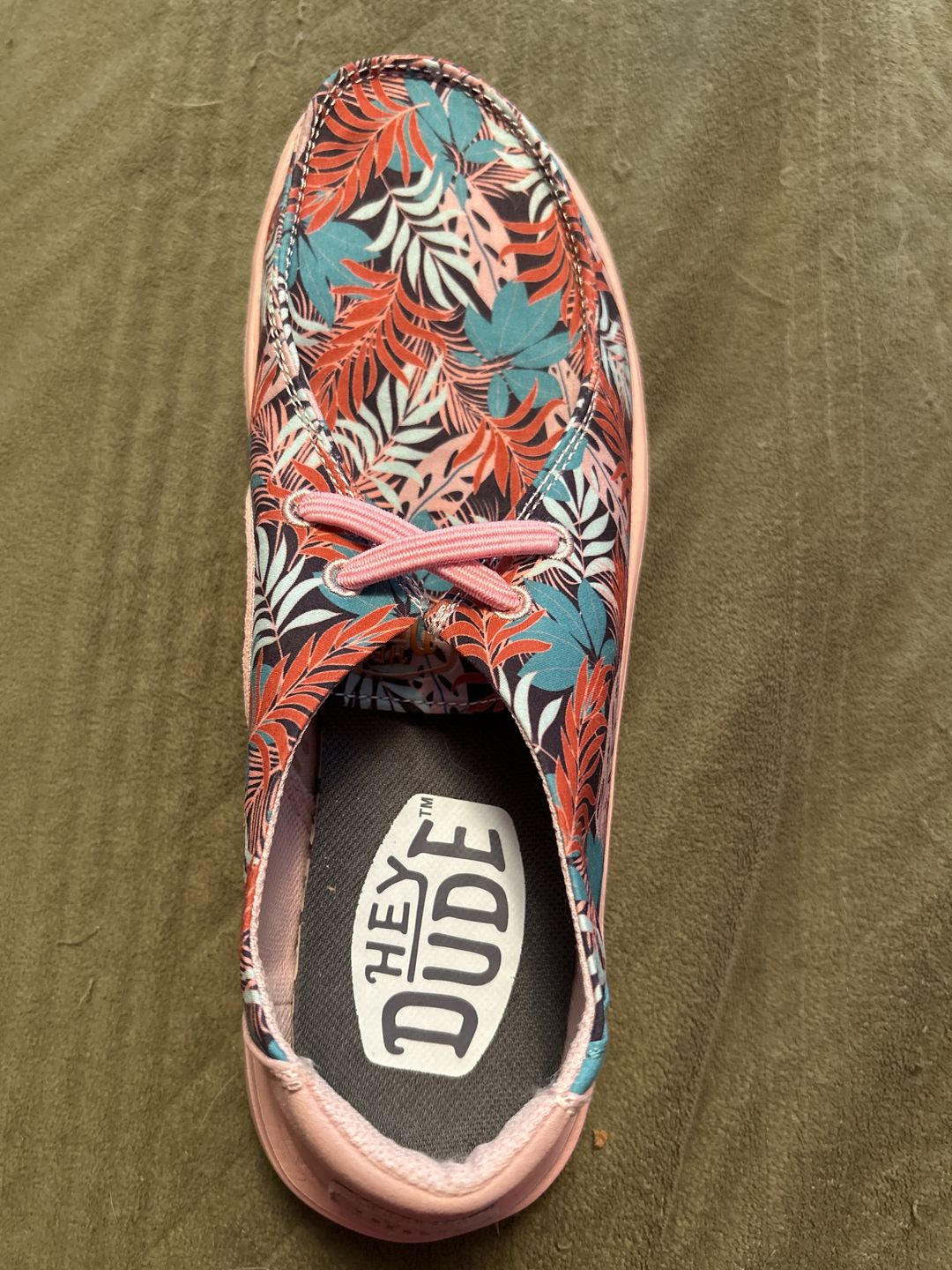 Customer photo review of U-Lace Slims - Light Navy