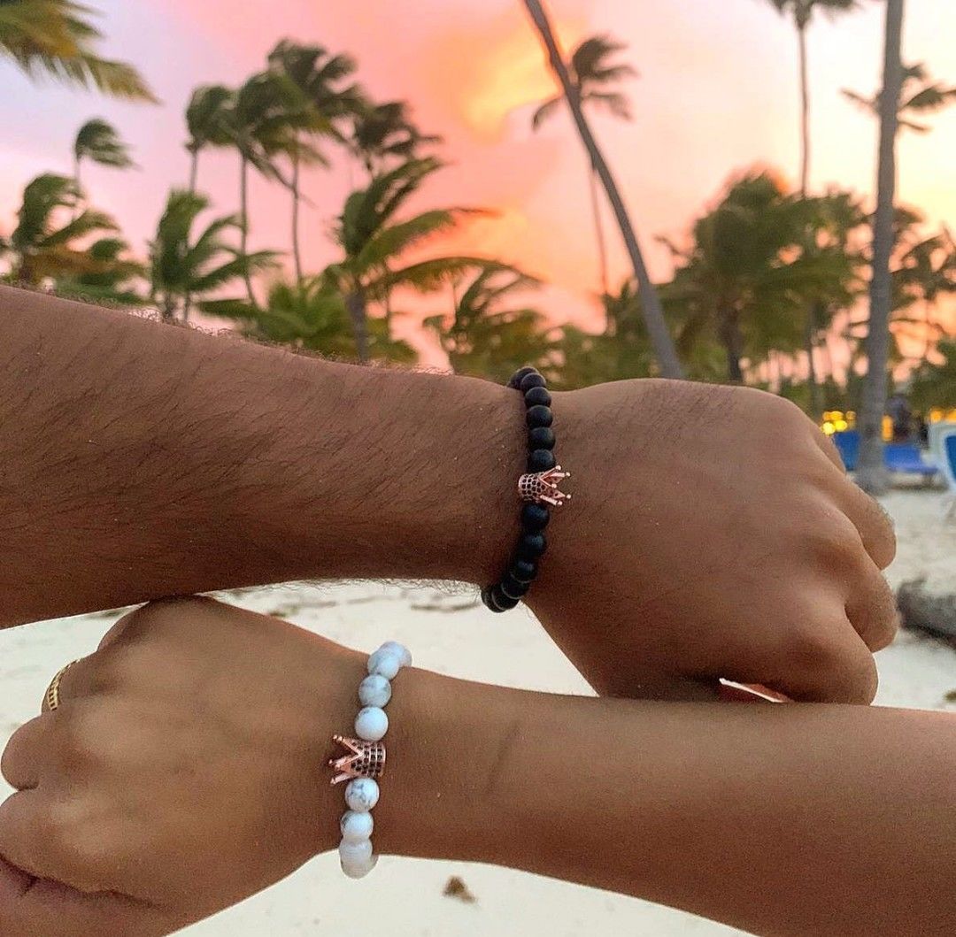 Customer photo review of Her King His Queen Bracelets