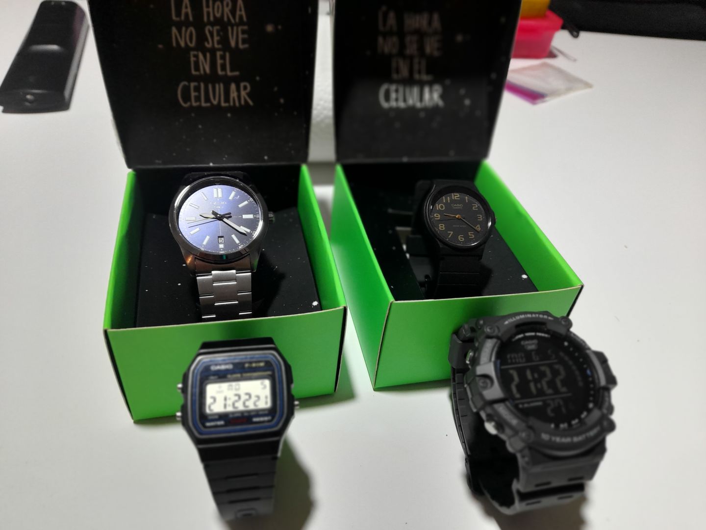 Customer photo review of Reloj Casio Vintage MQ-24-1B2LDF Negro Números