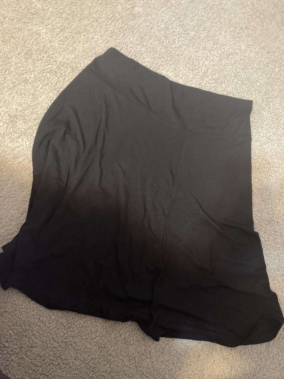 Customer photo review of MODAL SKYE SKIRT (BLACK)