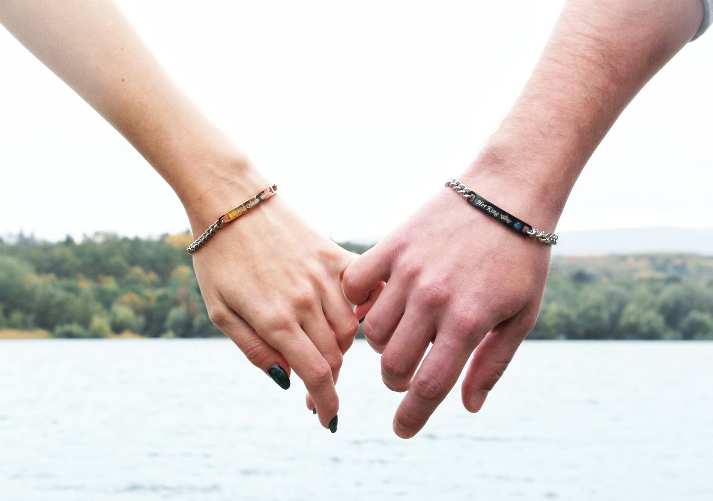 Customer photo review of Her King His Queen Bracelets