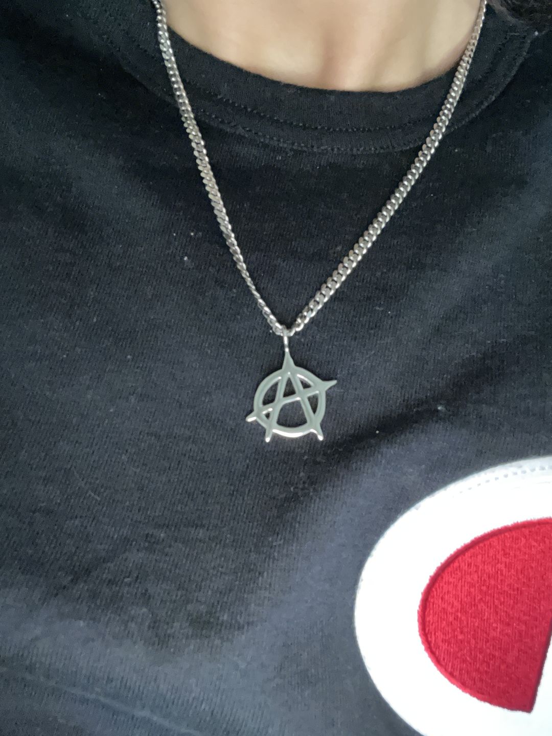 Customer photo review of ANARCHY PENDANT