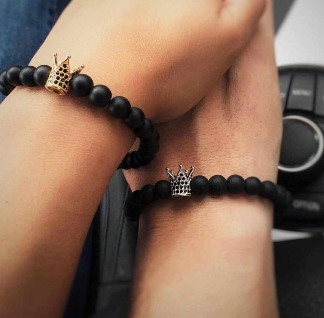 Customer photo review of Her King His Queen Bracelets