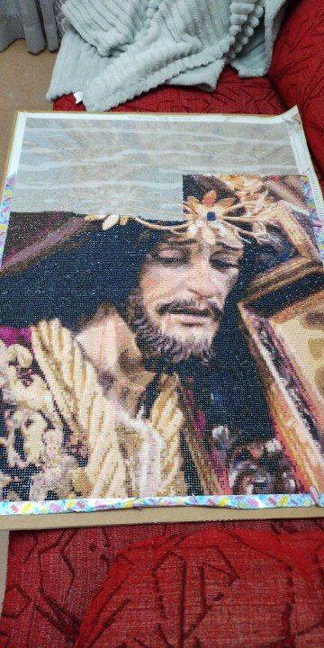 Customer photo review of DIAMOND PAINTING | DEIN WUNSCHMOTIV