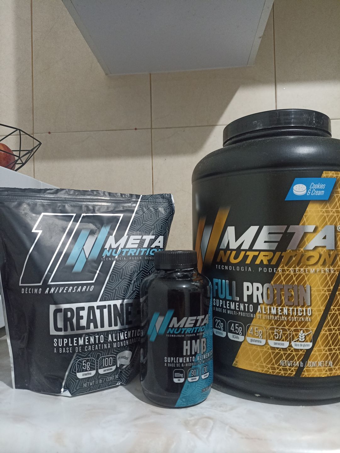 Customer photo review of PACK - GANANCIA MUSCULAR FULL