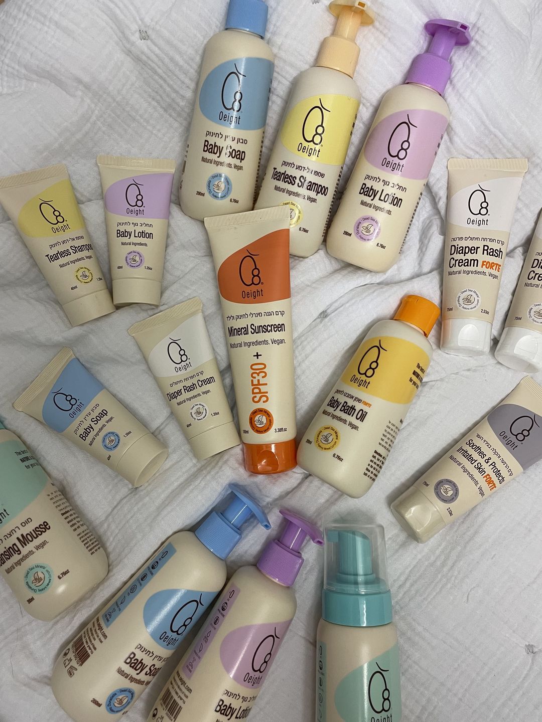 Customer photo review of שלישיית קרם החתלה פורטה - קרם תפרחת חיתולים פורטה