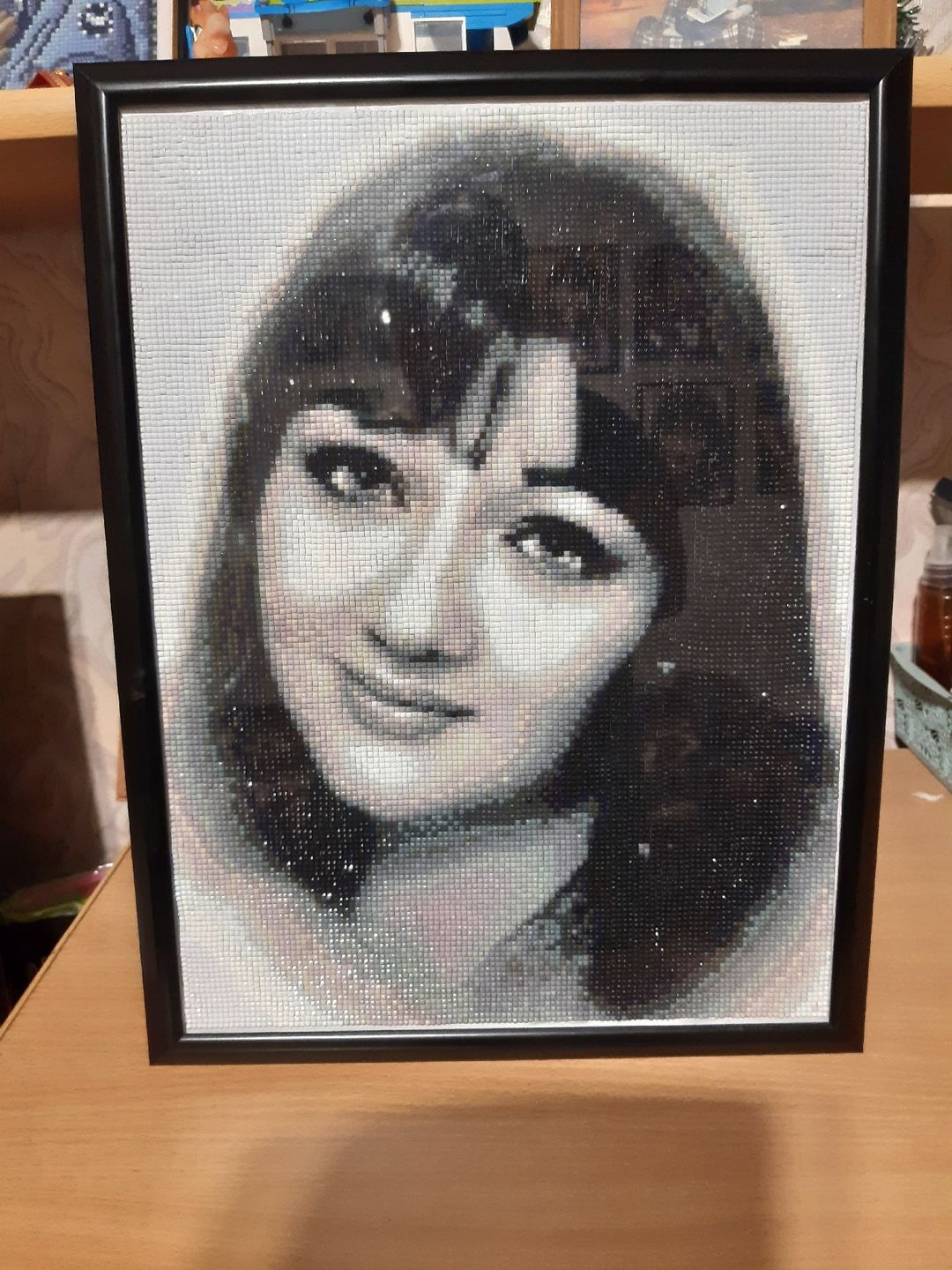 Customer photo review of DIAMOND PAINTING | DEIN WUNSCHMOTIV