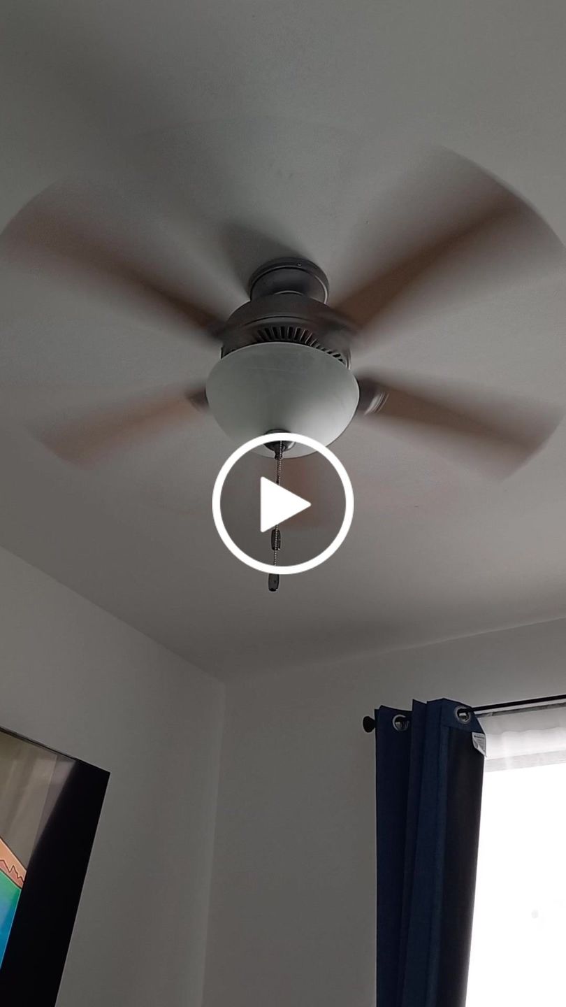 Customer video review of Ventilador de Techo Swanson con Luz LED 44 Pulgadas